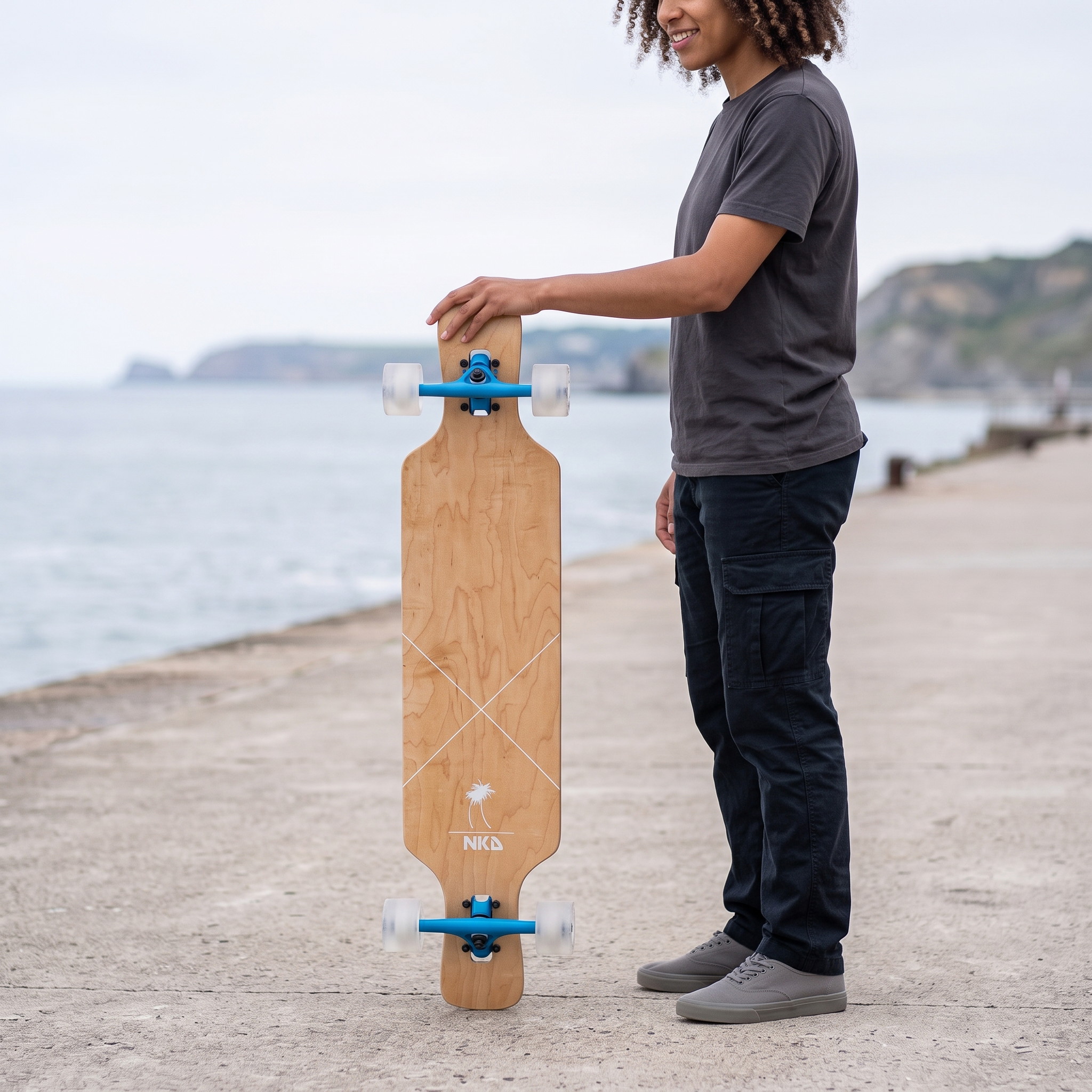 NKX Signature Longboard en fibre de verre