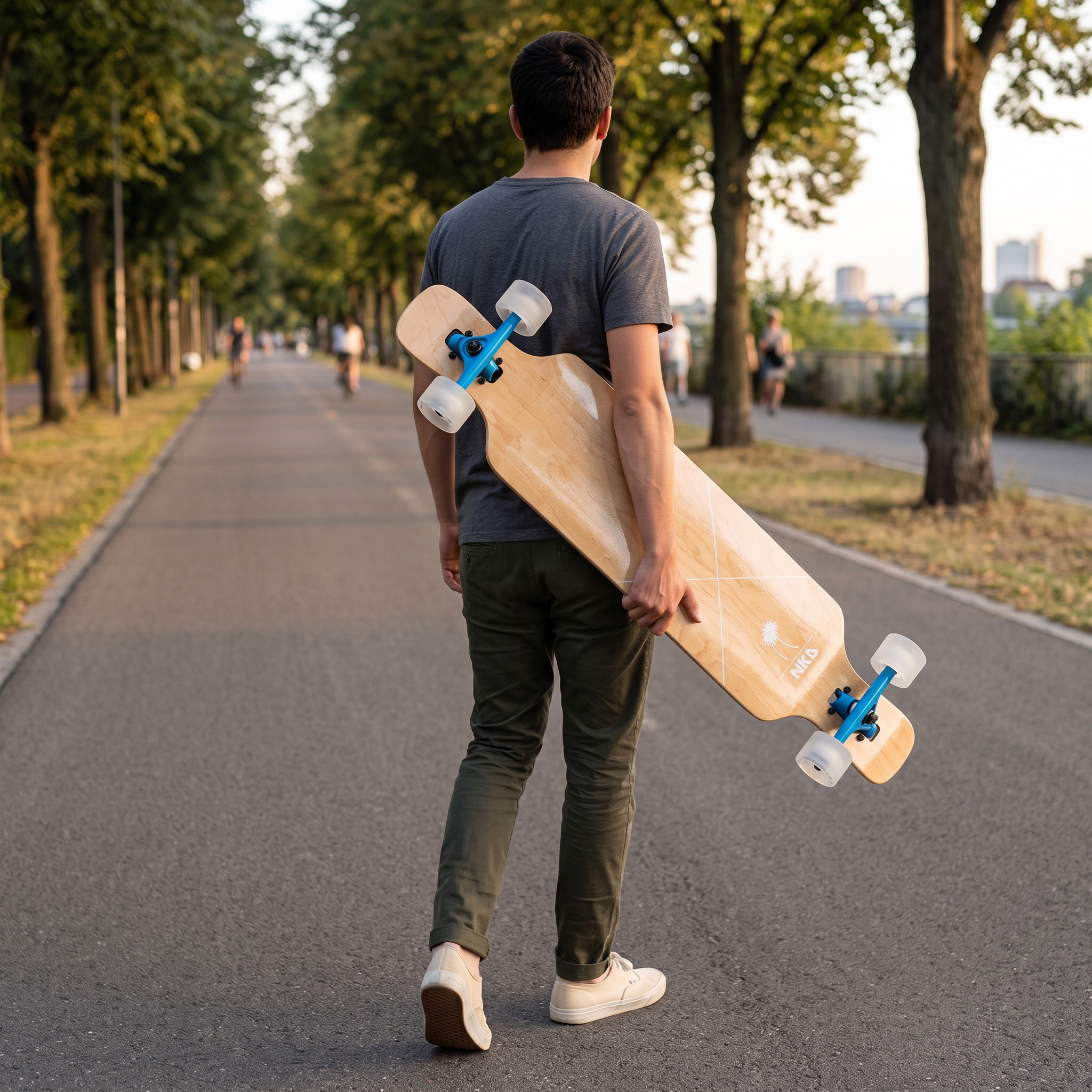 NKX Signature Longboard en fibre de verre