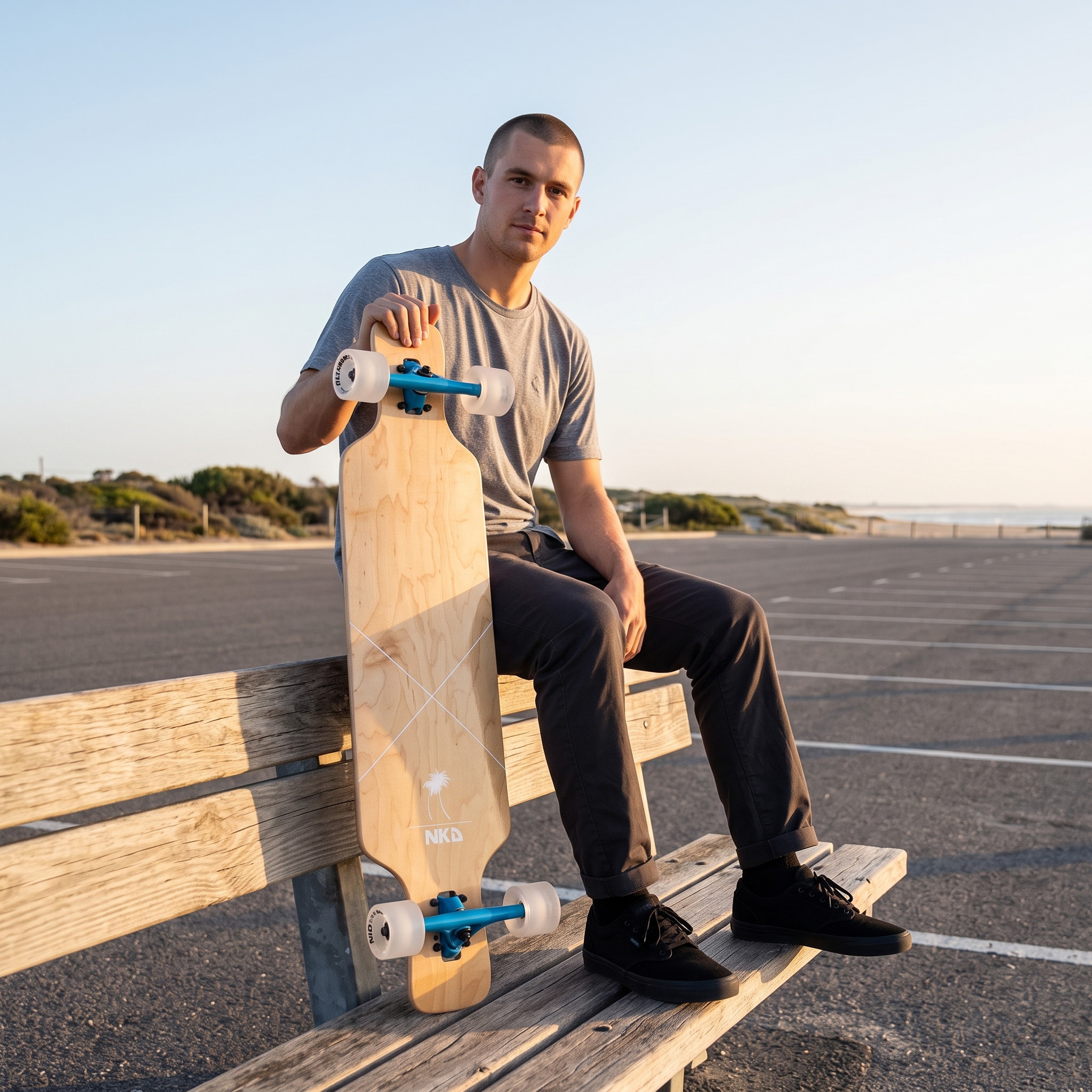 NKX Signature Longboard en fibre de verre