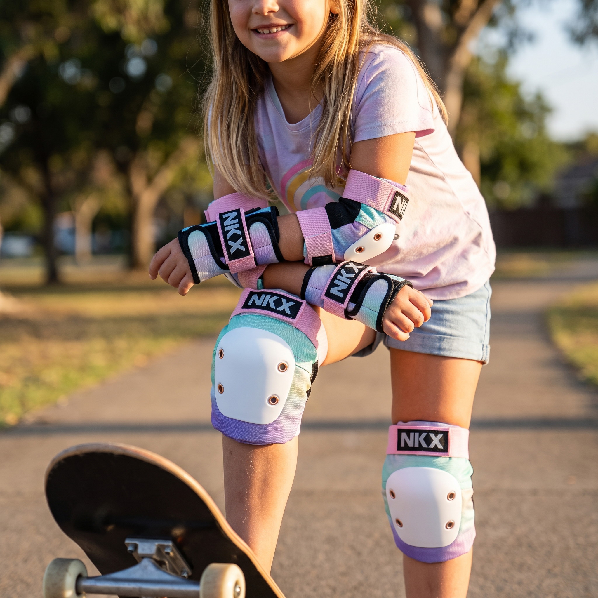NKX Impact Pro Pack De 3 - Équipement De Protection Pour Enfants