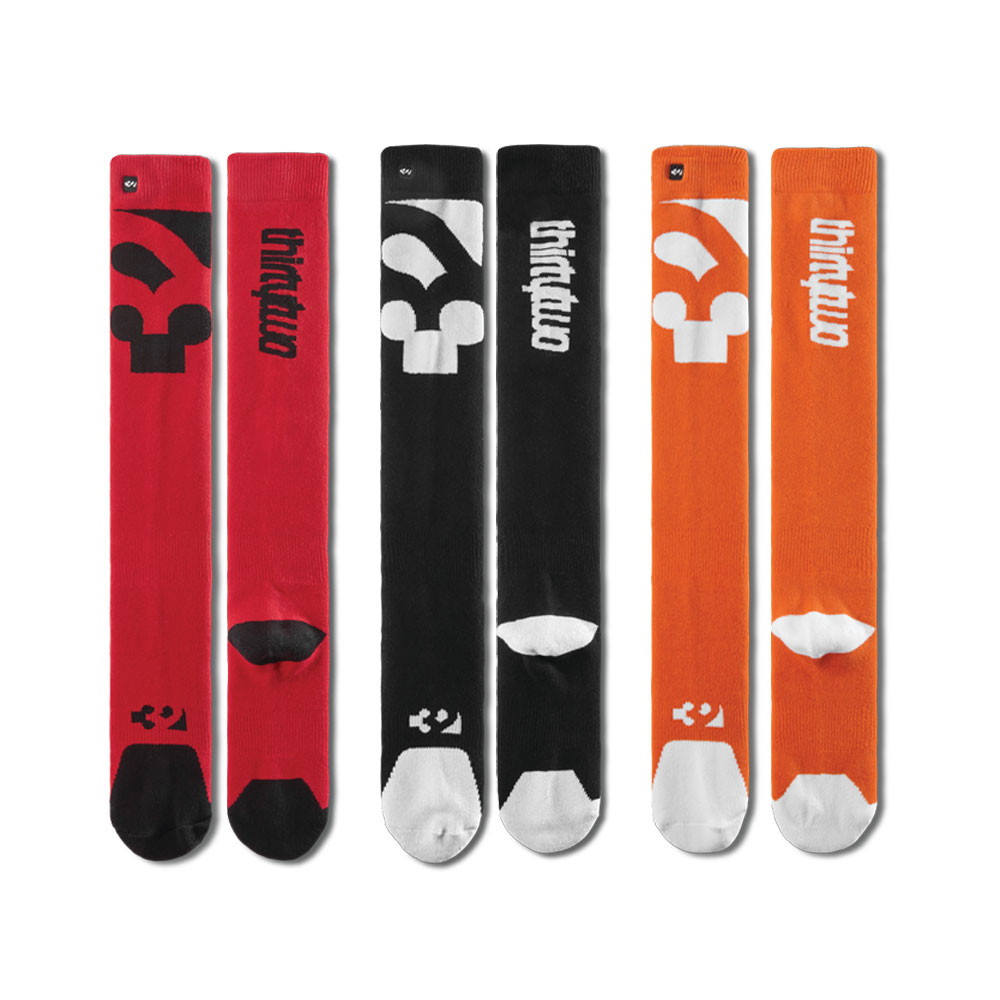 ThirtyTwo Cutout 3-pk Chaussettes de ski
