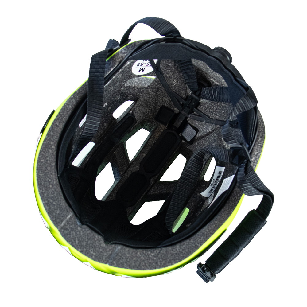 NKX City LED Casque de vélo avec lumière intégrée