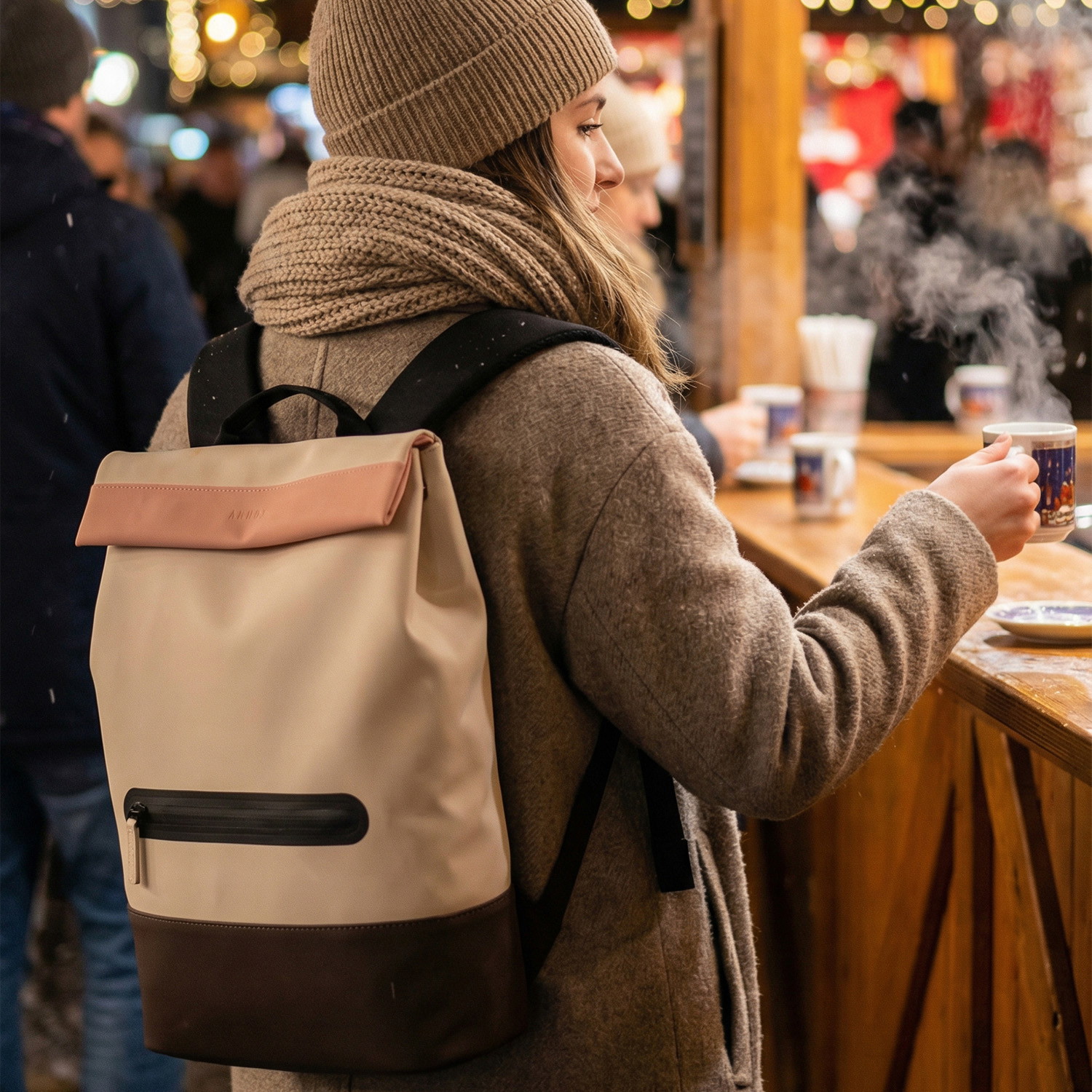 Annox Liteday 13.5L – Sac à dos léger et moderne pour un usage quotidien avec compartiment pour ordinateur portable