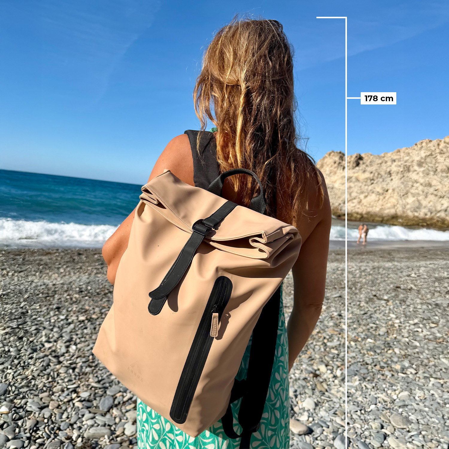 Annox Casual Sac à Dos pour Ordinateur Portable 15.6” – PU Déperlant