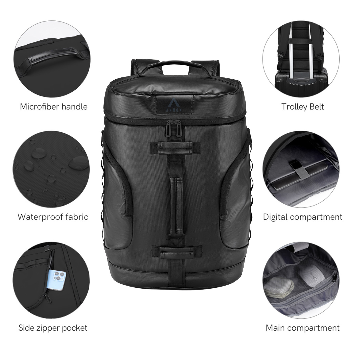 Sac à Dos Duffel Annox Explore – Prêt pour l’Aventure et la Vie Quotidienne