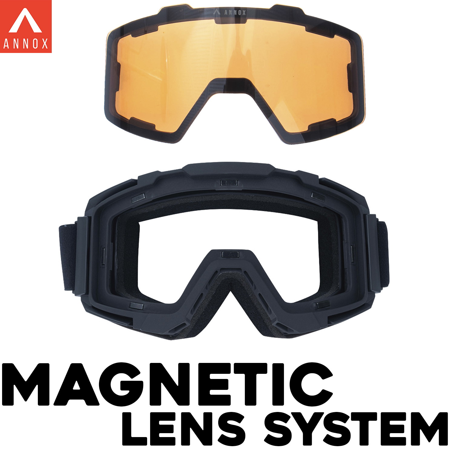 Annox Team Ski/Snowboard Lunettes de protection