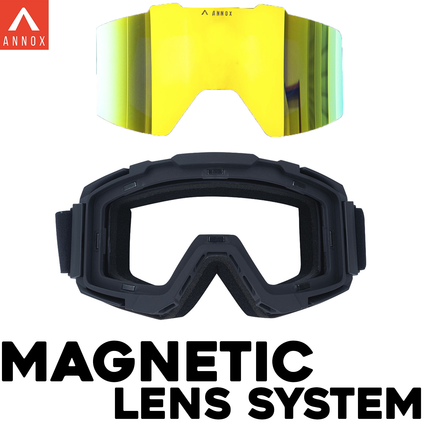 Annox Team Ski/Snowboard Lunettes de protection