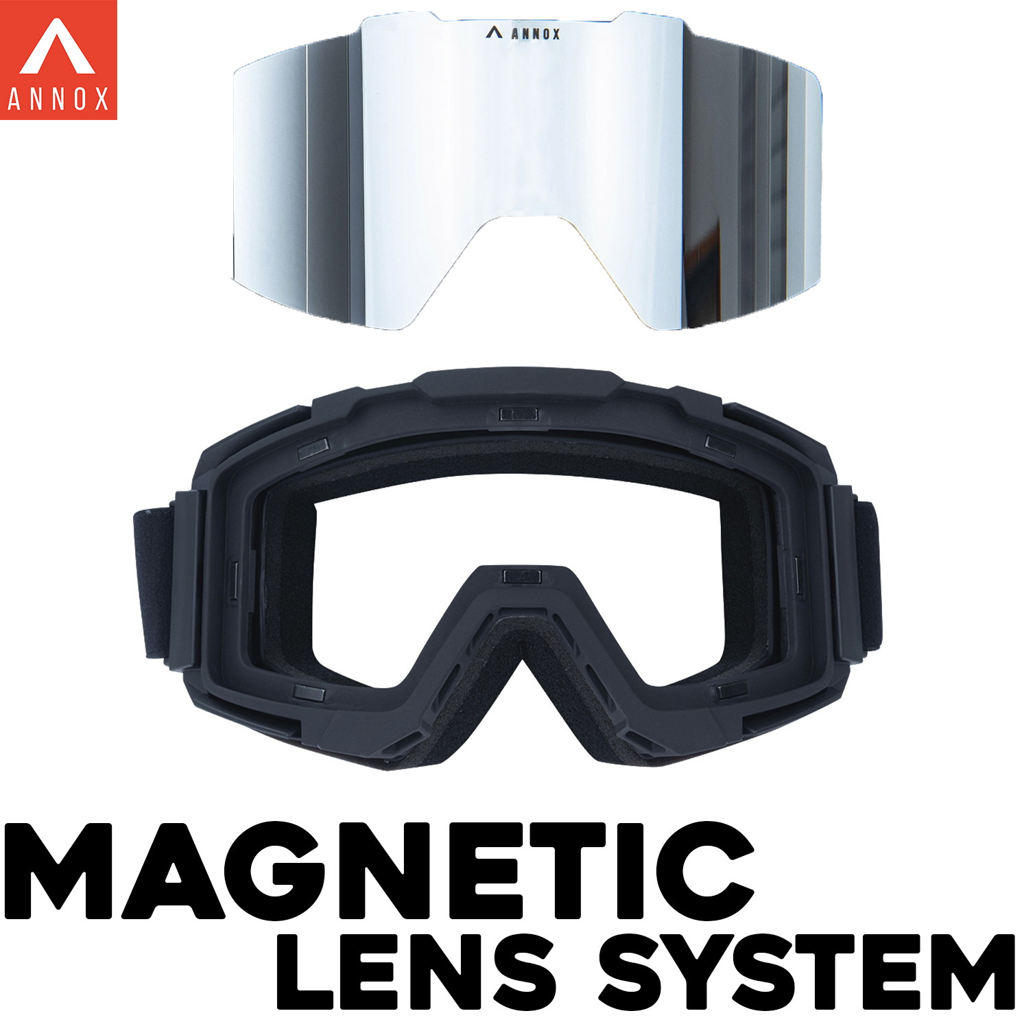 Annox Team Ski/Snowboard Lunettes de protection