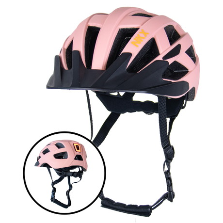 NKX City LED Casque de vélo avec lumière intégrée