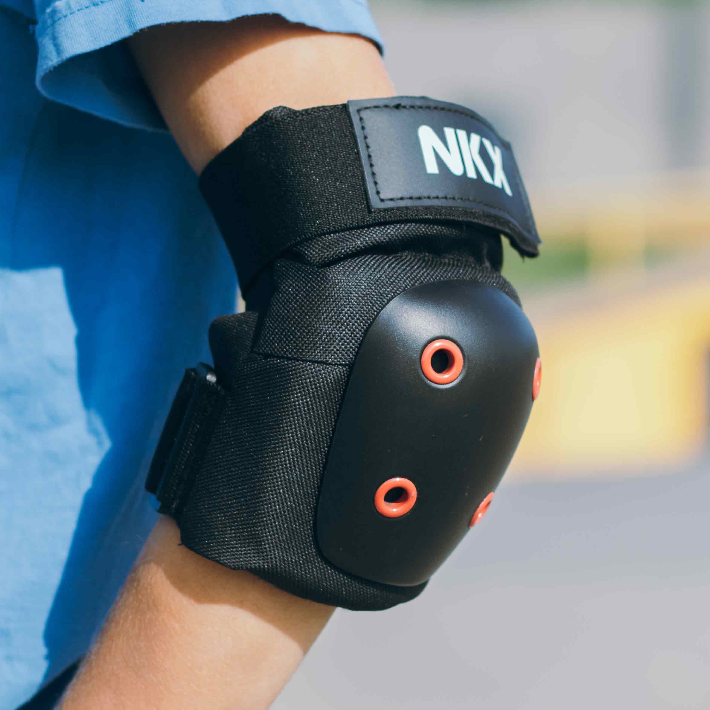 NKX 3-Pack Pro Ensemble de Protecteurs - Genouillères, Coudières et Protections pour les poignets