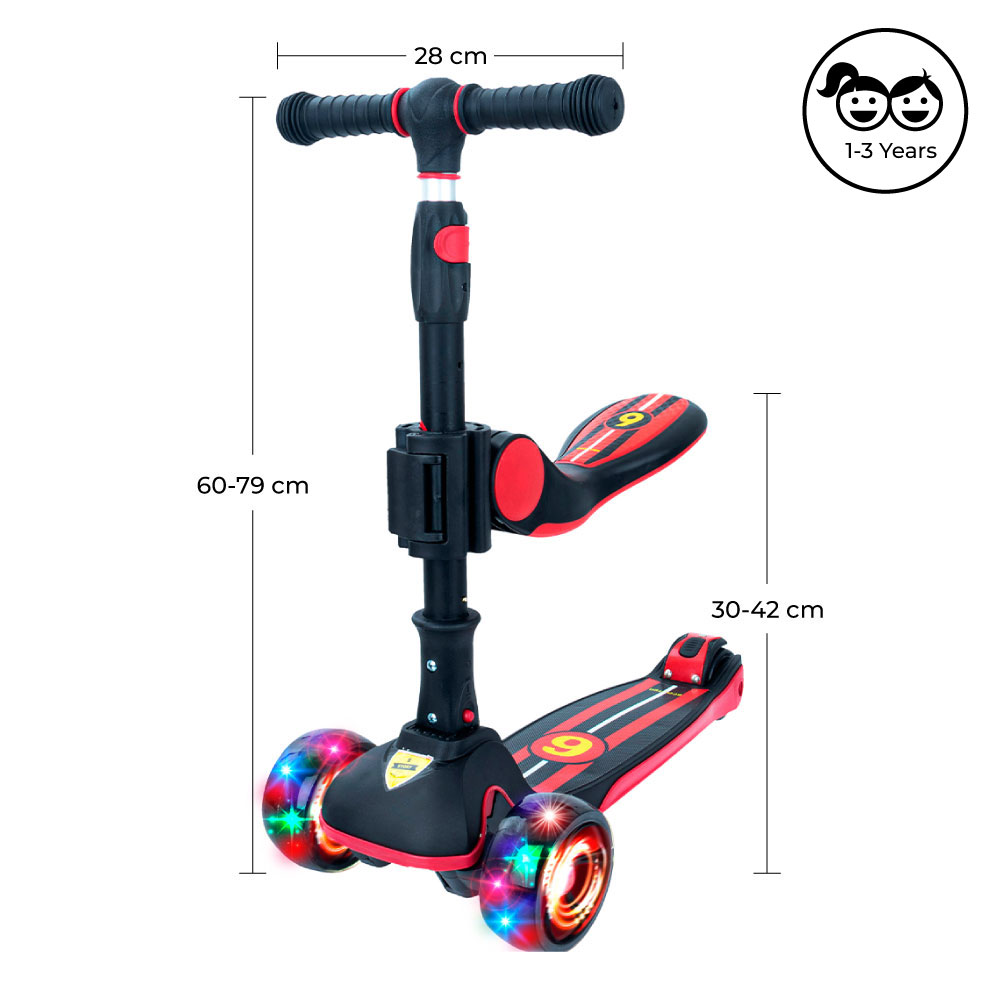 Trottinette pour enfants Story 2 en 1 Deluxe / Vélo d'équilibre