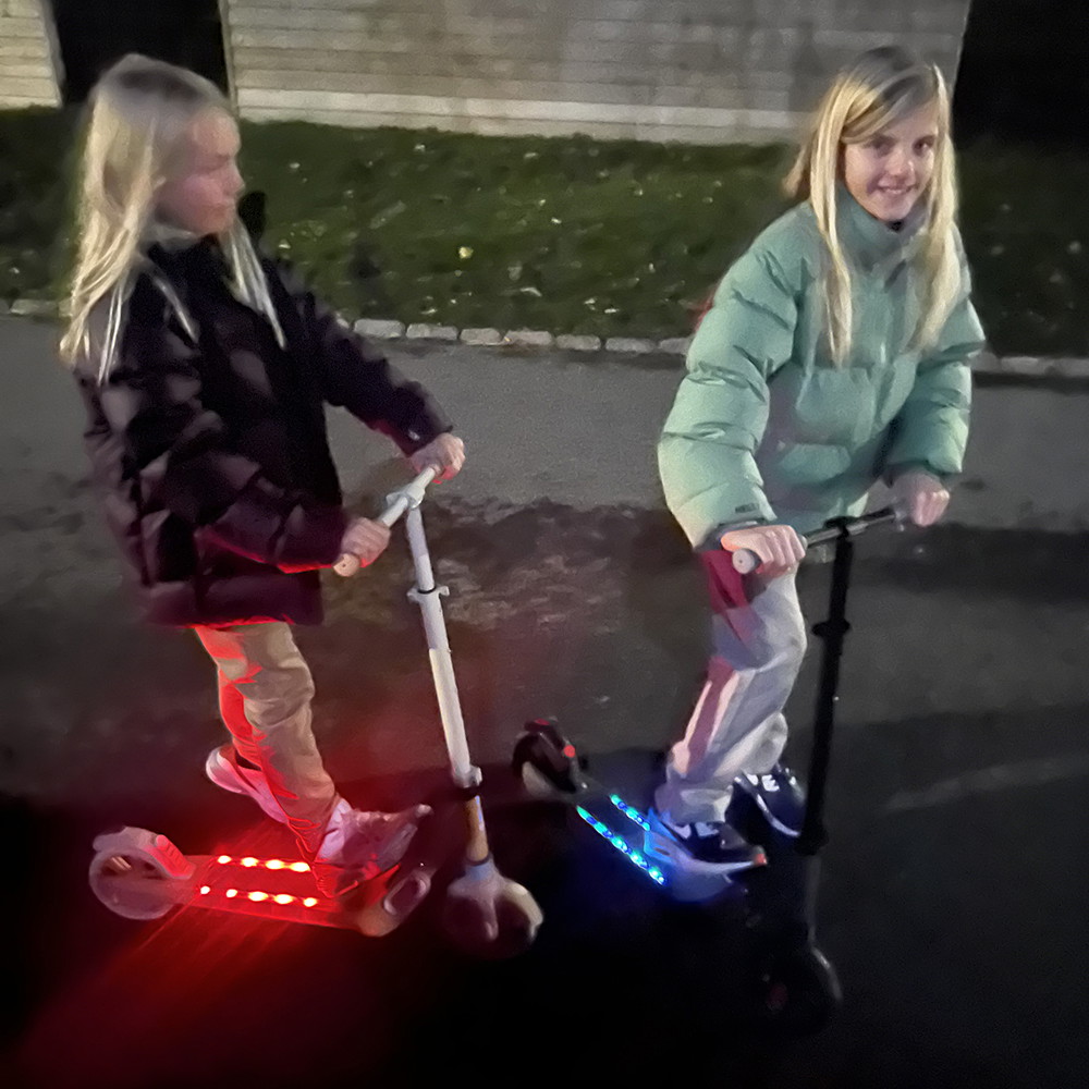 Story Light Deluxe LED Trottinette Pliable
