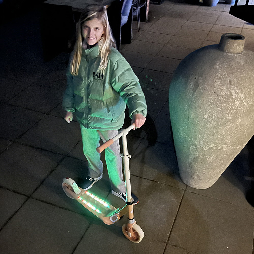 Story Light Deluxe LED Trottinette Pliable