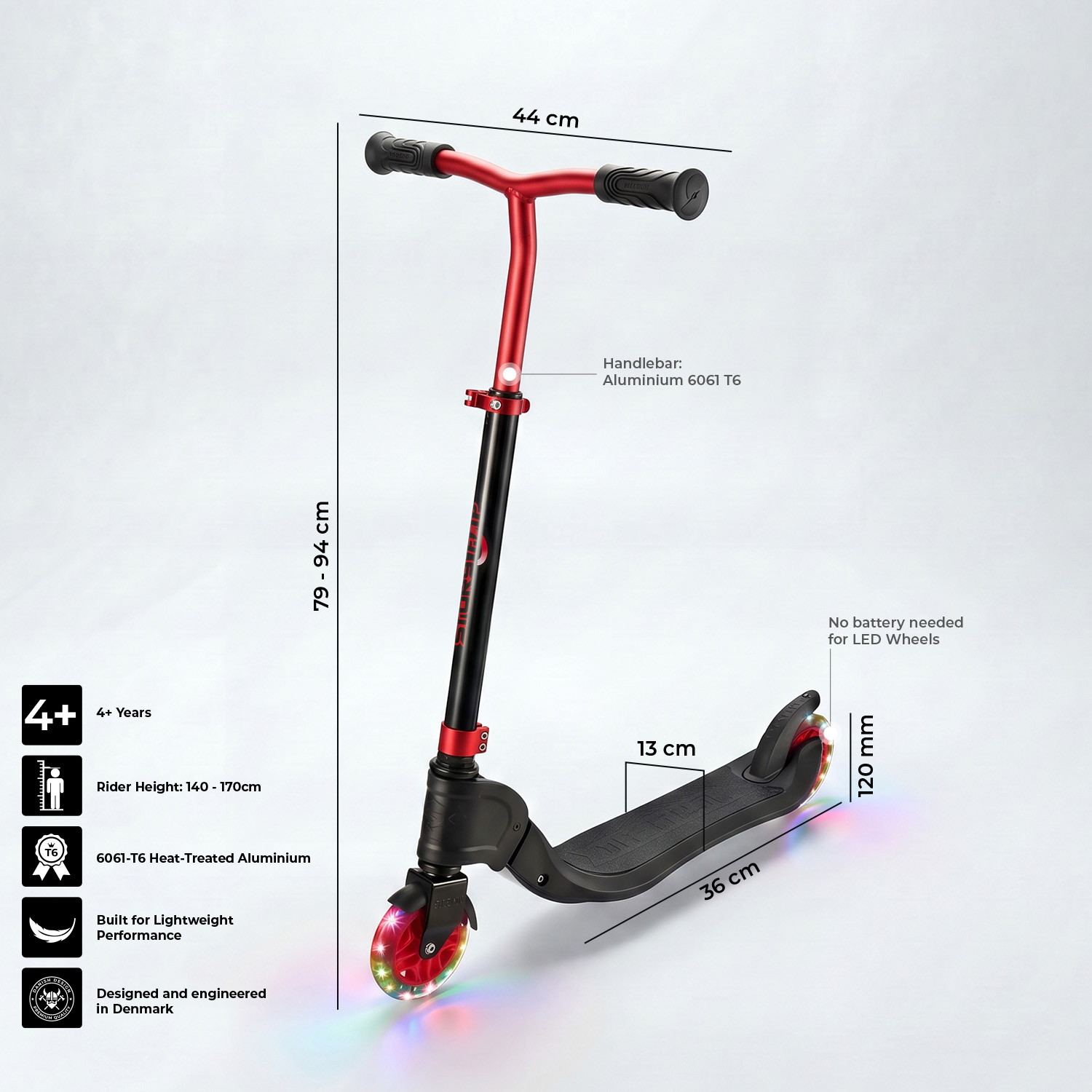 Story Flip Trottinette Pliable LED