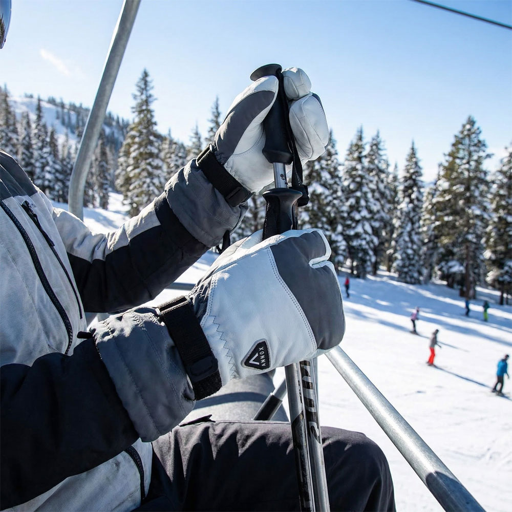 Annox Alpine Gants de ski en cuir