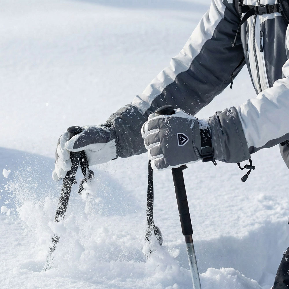 Annox Alpine Gants de ski en cuir
