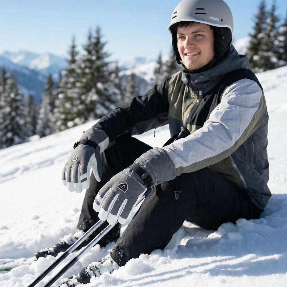 Annox Alpine Gants de ski en cuir