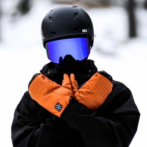 Annox Peak Gants de ski en cuir