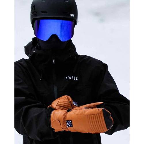 Annox Peak Gants de ski en cuir