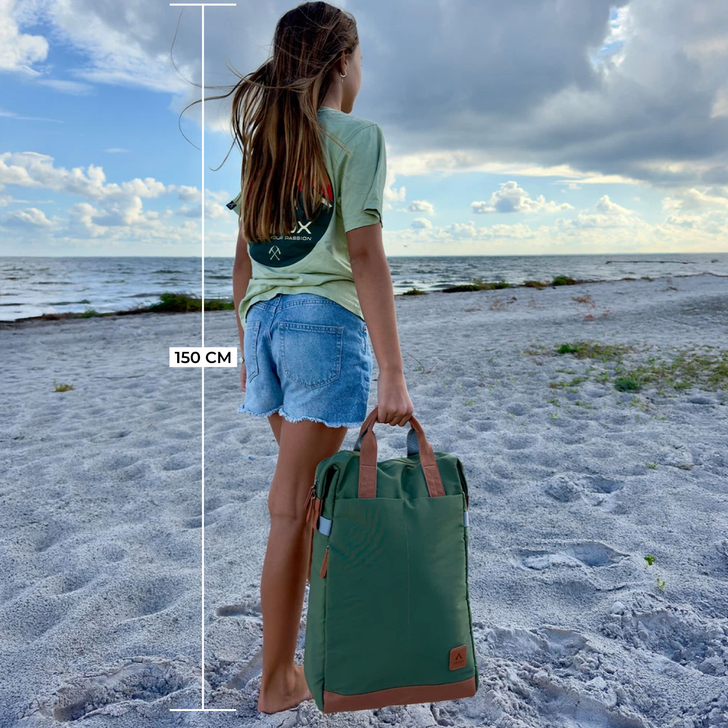 Annox Follow Your Passion Sac à dos – Sac à dos déperlant en matériau recyclé