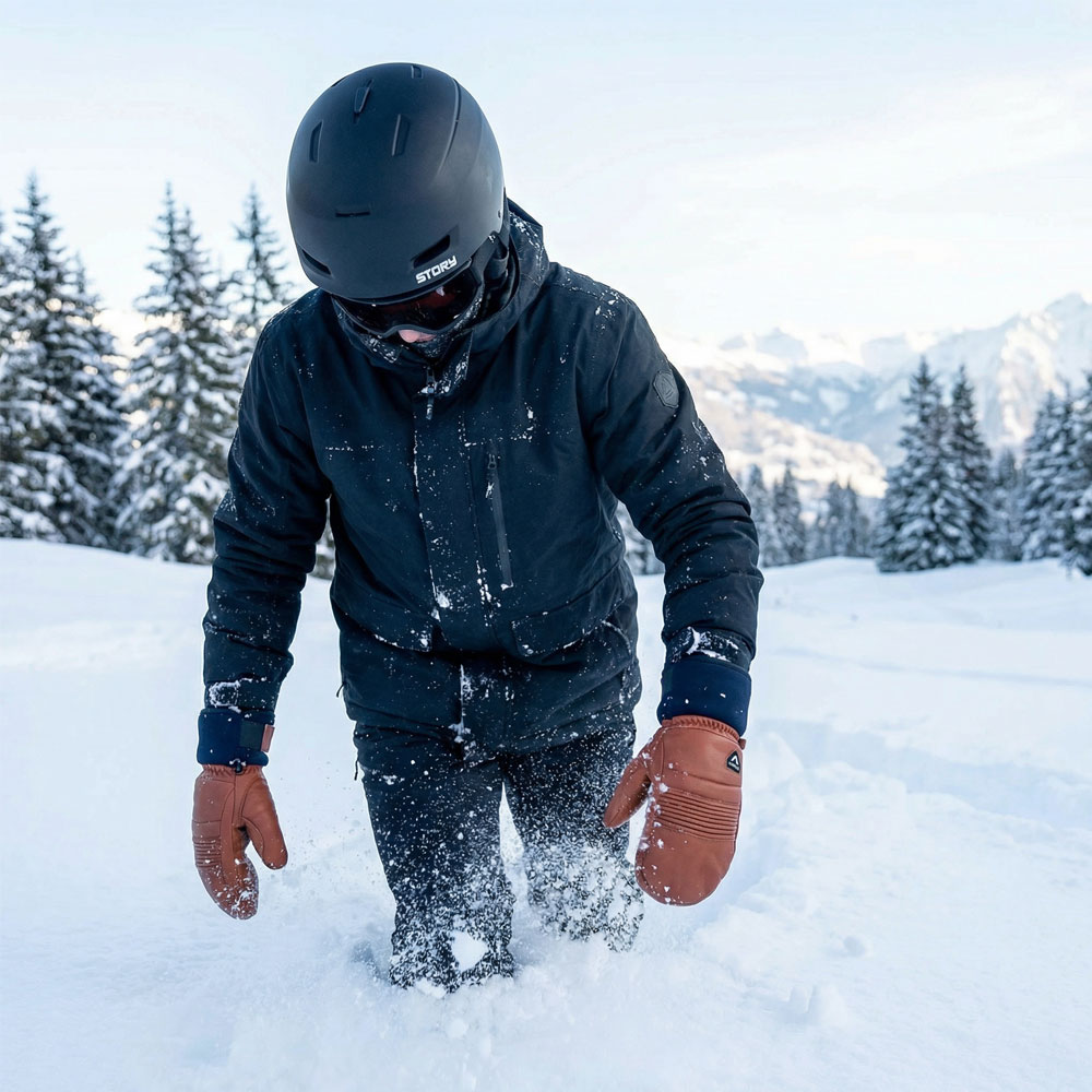 Annox Infinity Gants de ski en cuir