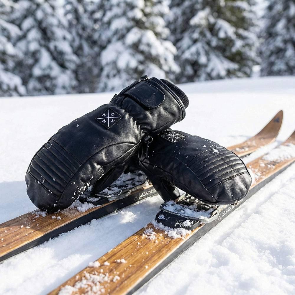 Annox Peak Gants de ski en cuir