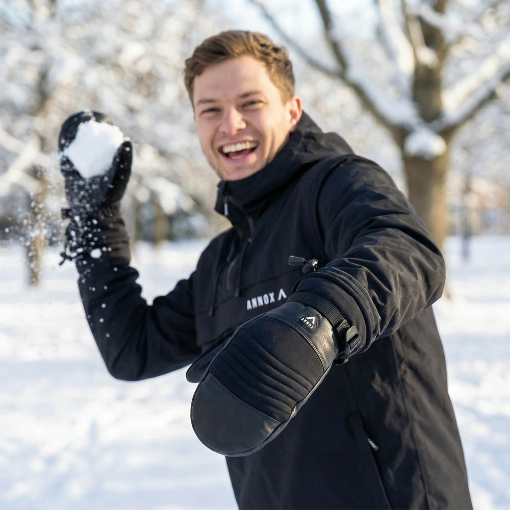 Annox Session Gants de ski en cuir