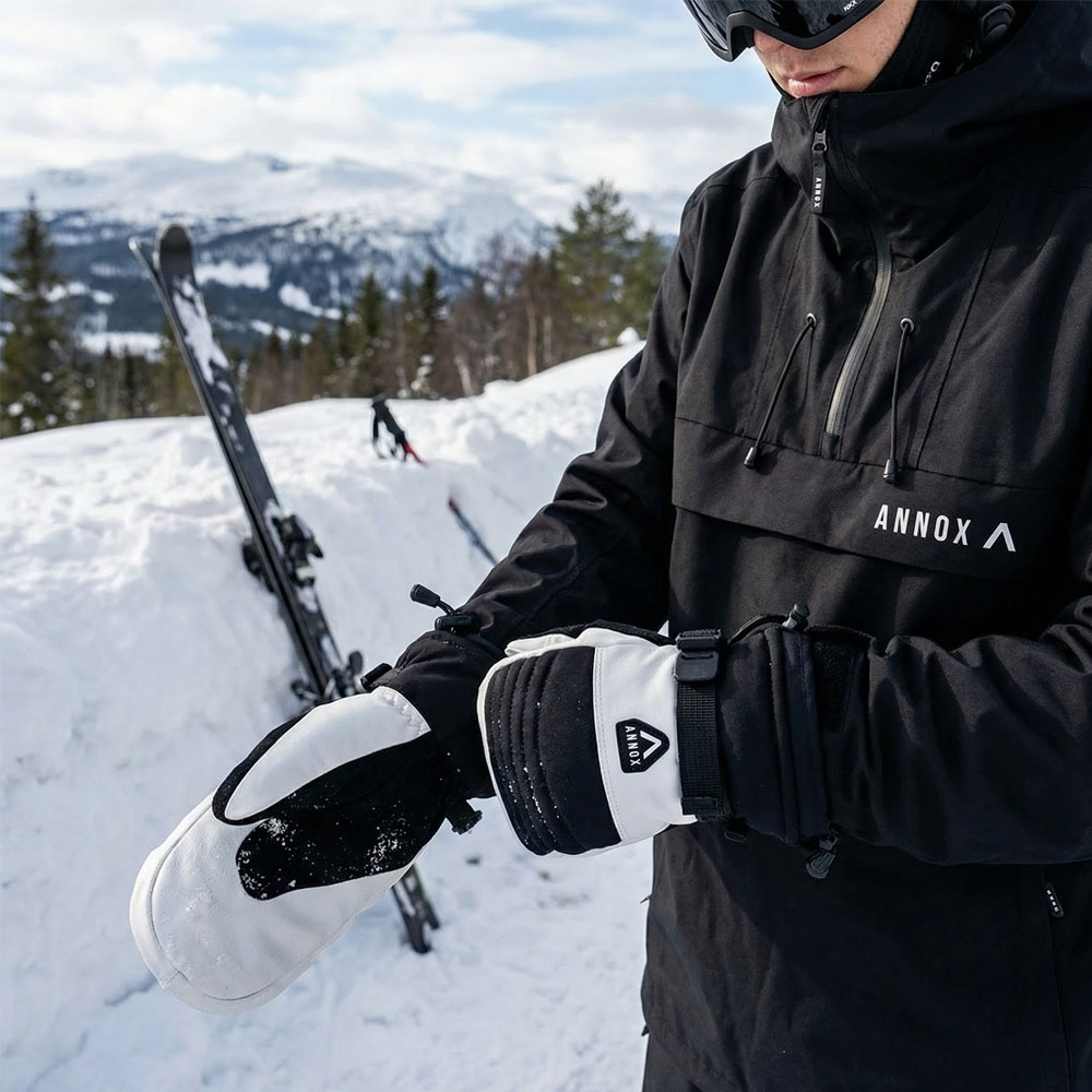 Annox Session Gants de ski en cuir