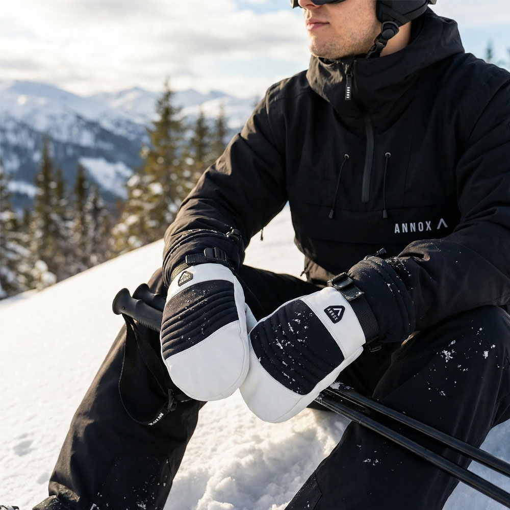 Annox Session Gants de ski en cuir