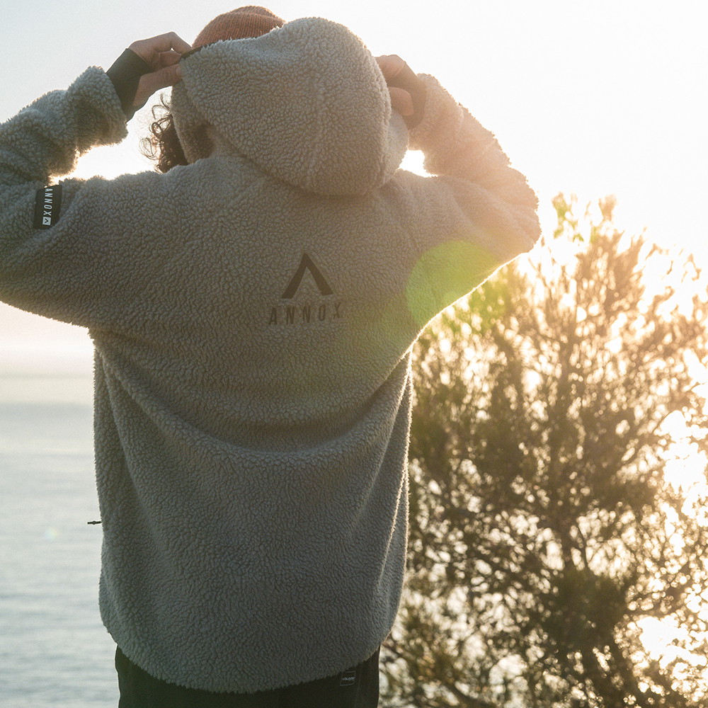 Annox Summit Hoodie  Sherpa Veste Polaire