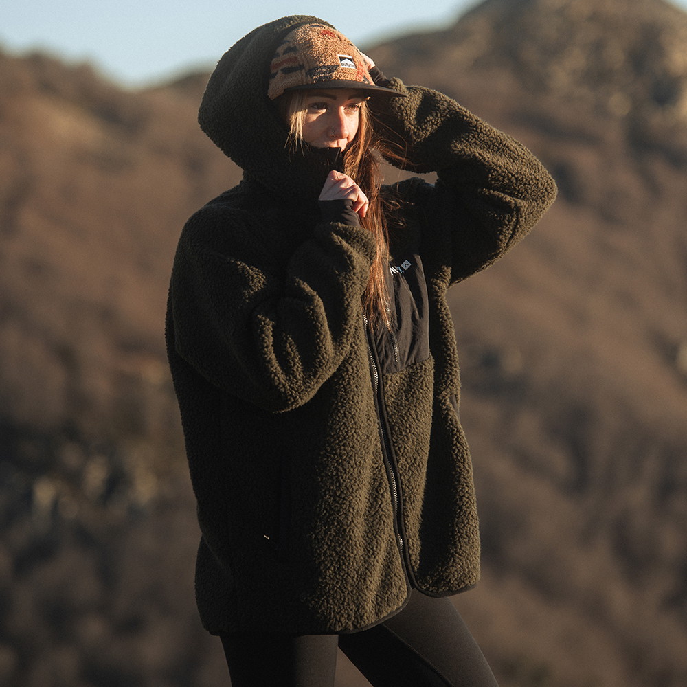 Annox Summit Hoodie  Sherpa Veste Polaire