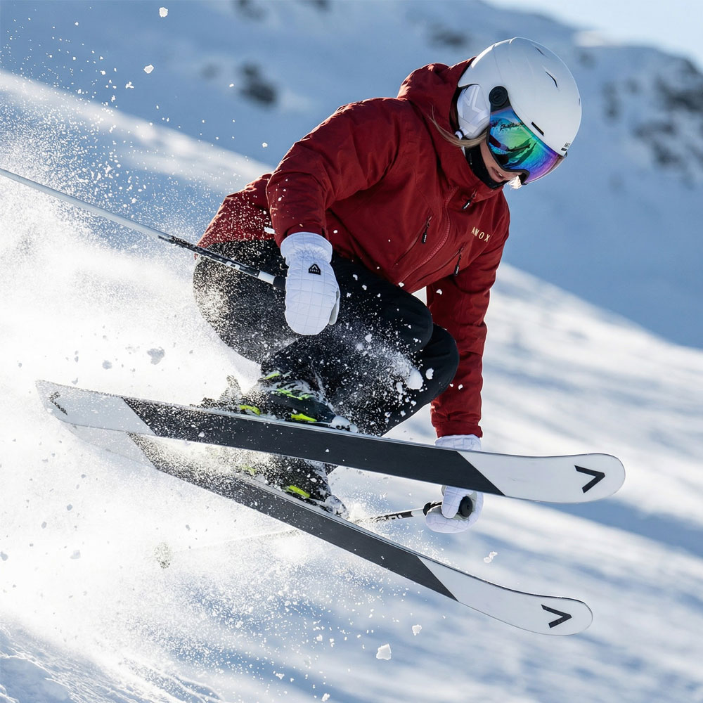 Annox Wired Gants de ski en cuir