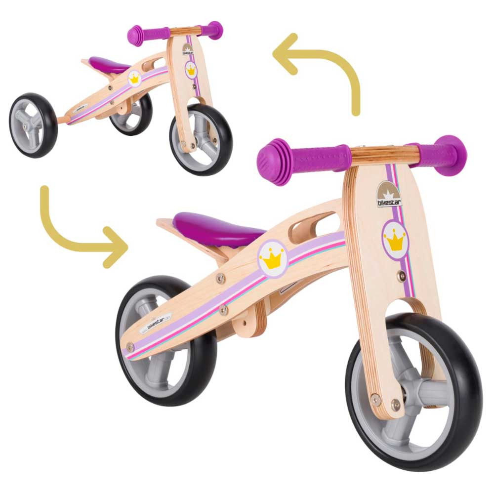 BIKESTAR Mini 2in1 Vélo d'équilibre