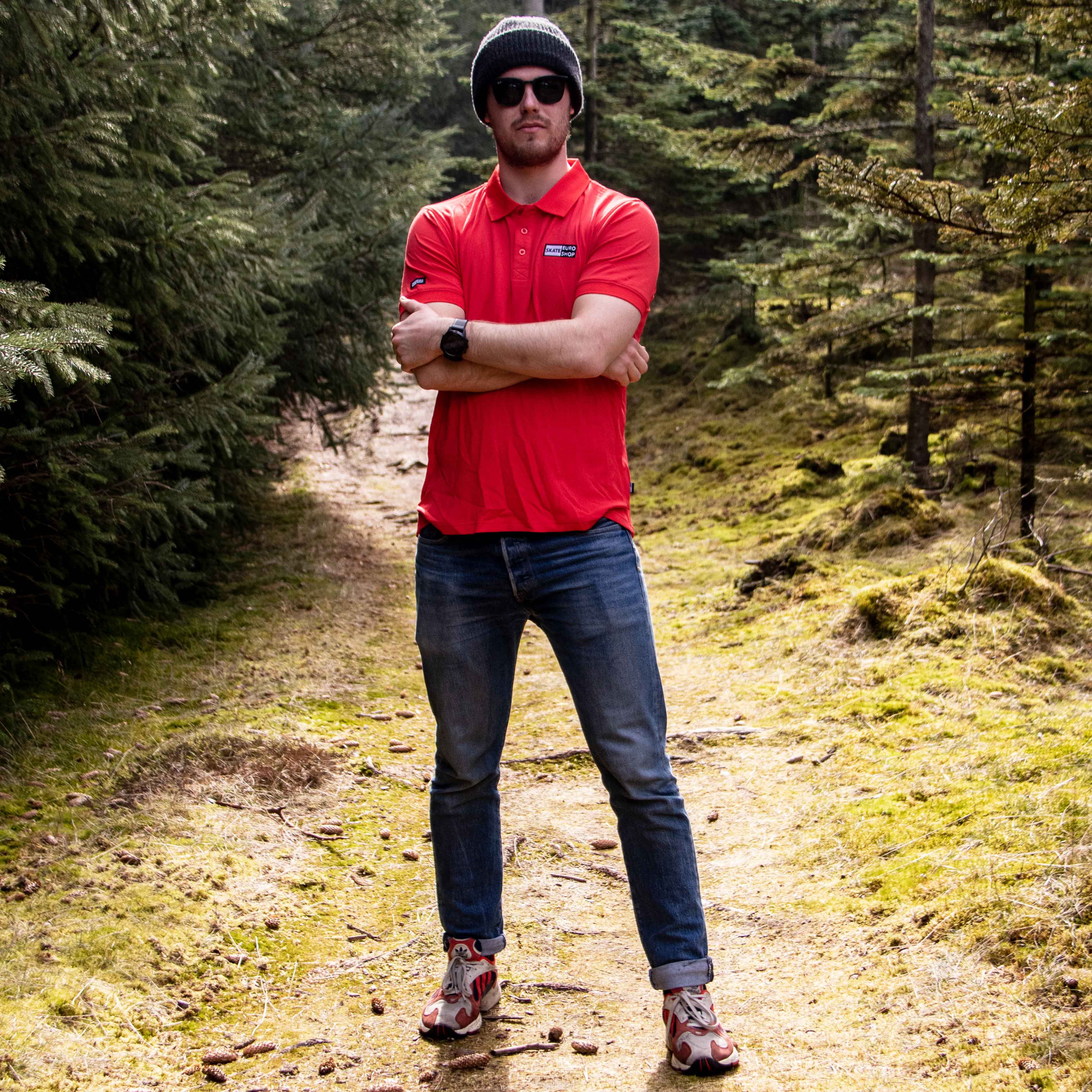Euroskateshop Entraîneur Polo Tee