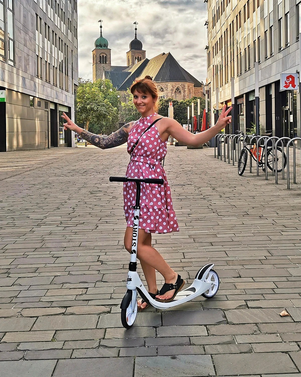 Story City Ride Ajusterable Trottinette
