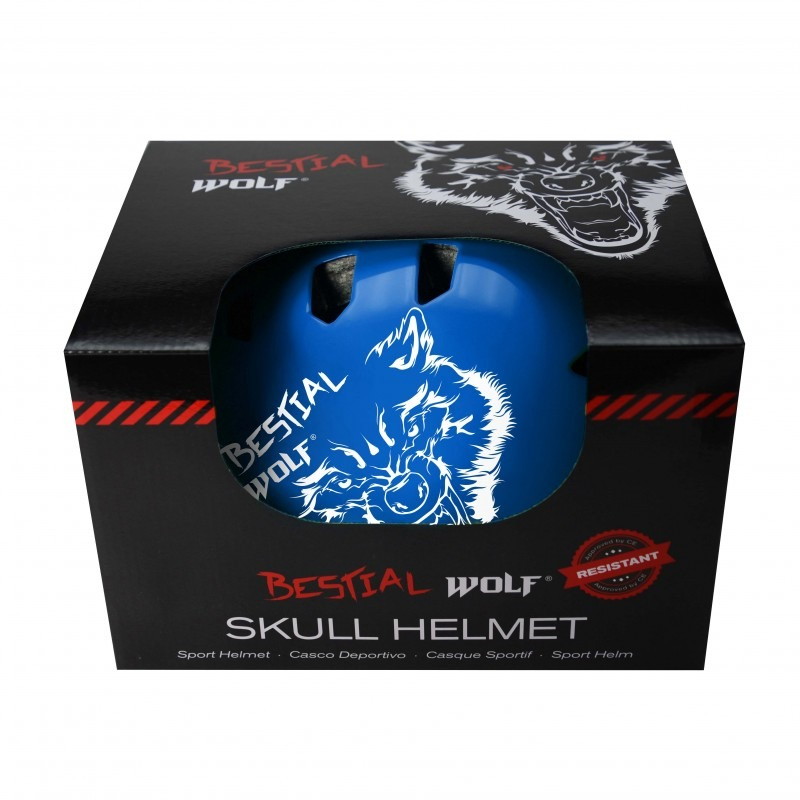 Bestial Wolf Skull Casque