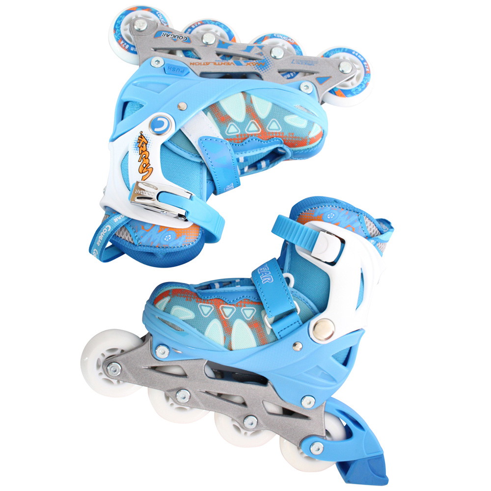 Cougar Funky Enfants Bleu Inline Patins