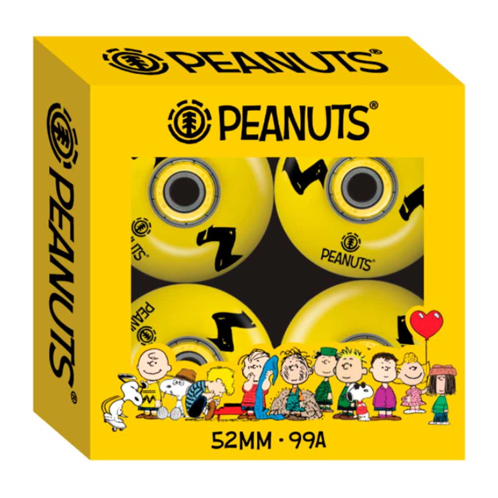Element Peanuts Charlie Brown Stripe Skateboard Roues