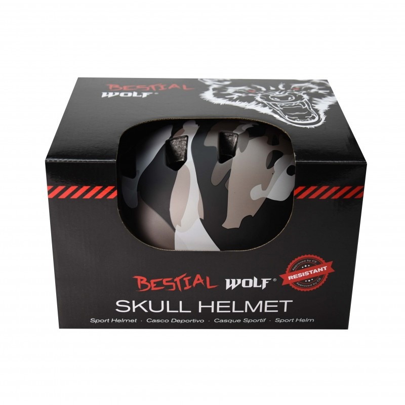 Bestial Wolf Skull Casque