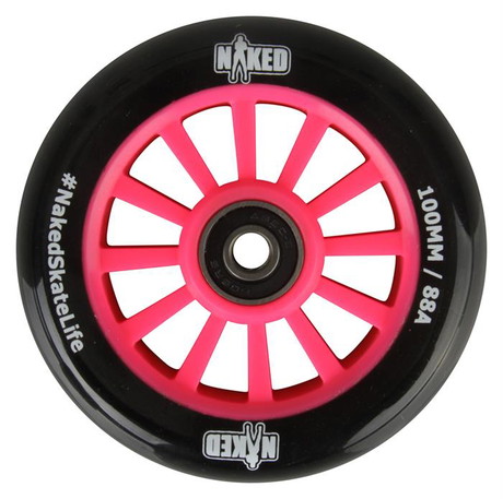 Naked Roues en nylon de base 100mm