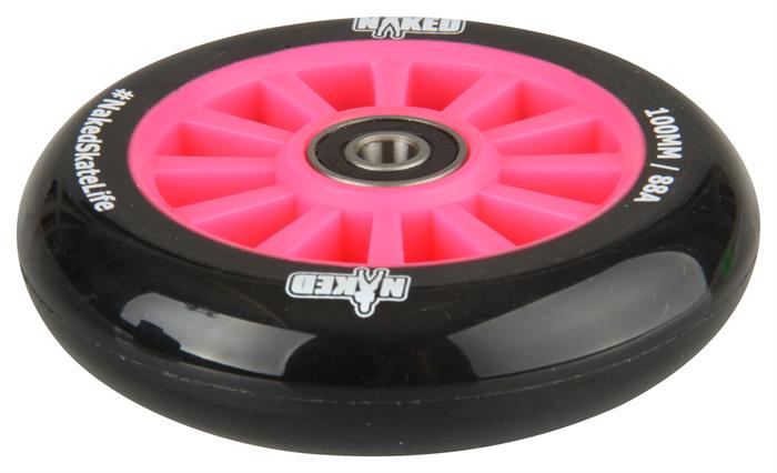 Naked Roues en nylon de base 100mm