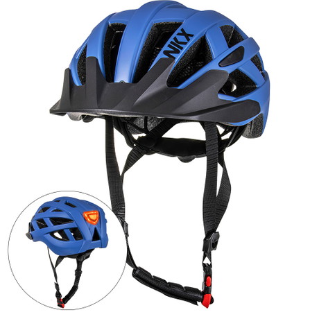 NKX City LED Casque de vélo avec lumière intégrée