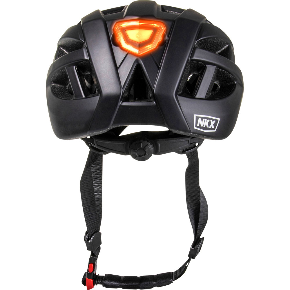 NKX City LED Casque de vélo avec lumière intégrée