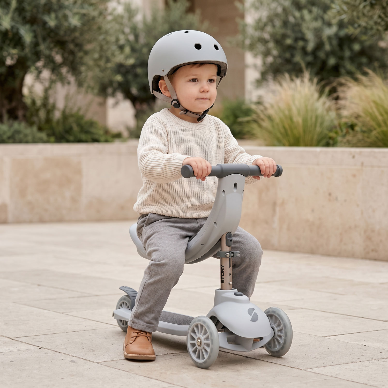 Story 4IN1 LED Trottinette Enfant à 3 Roues