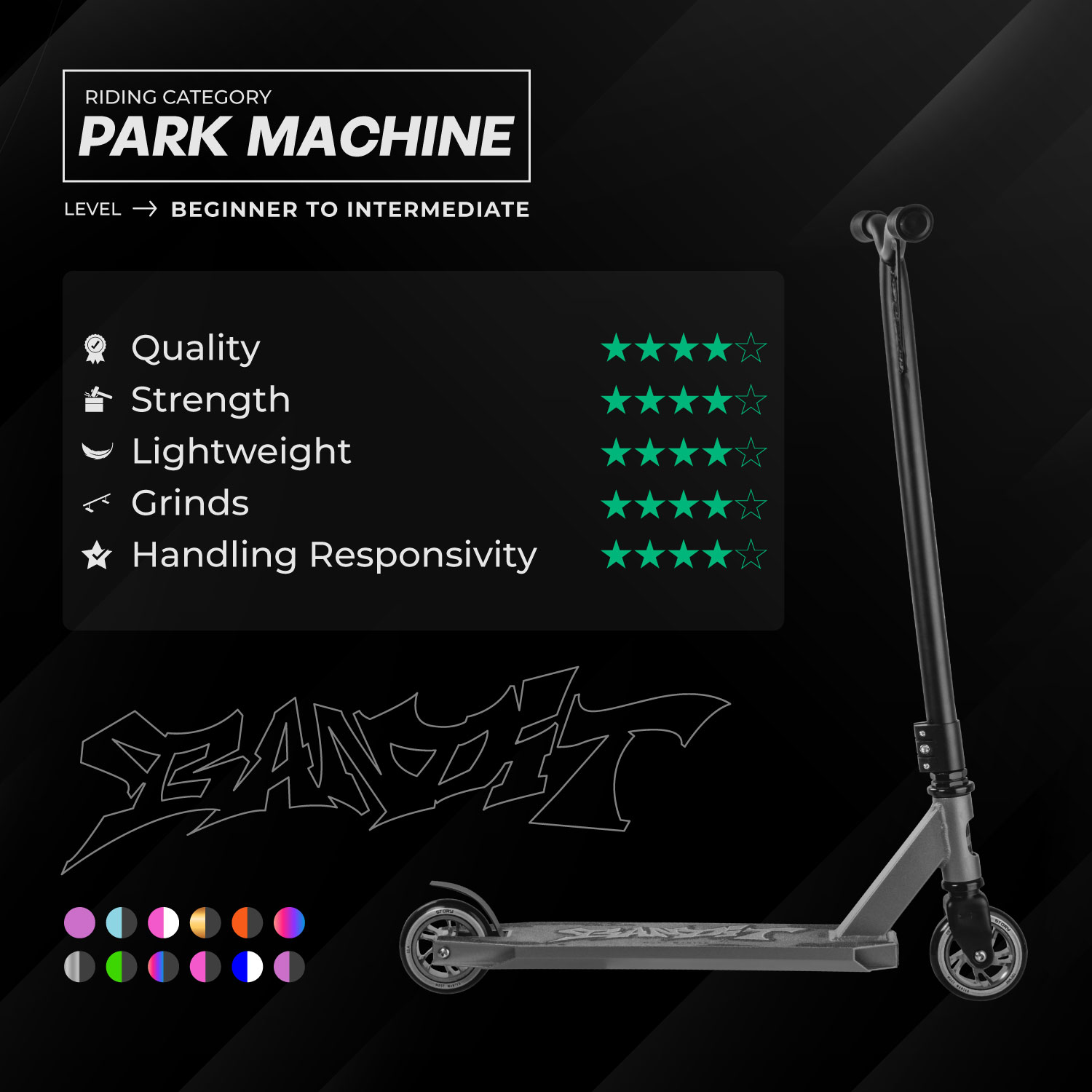 Story Bandit DOS Freestyle Trottinette