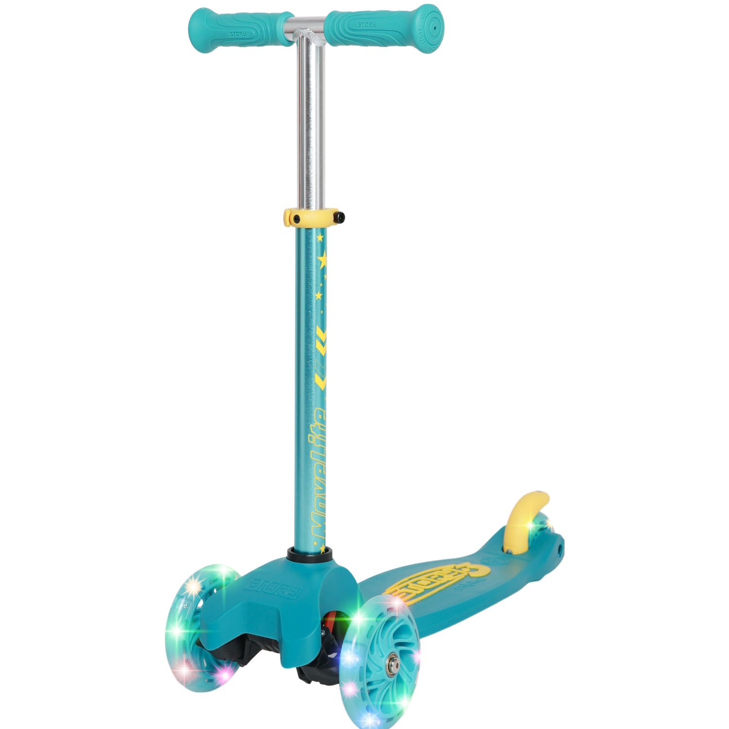 Story MoveLite Trottinette Enfant 3 Roues avec Lumières LED