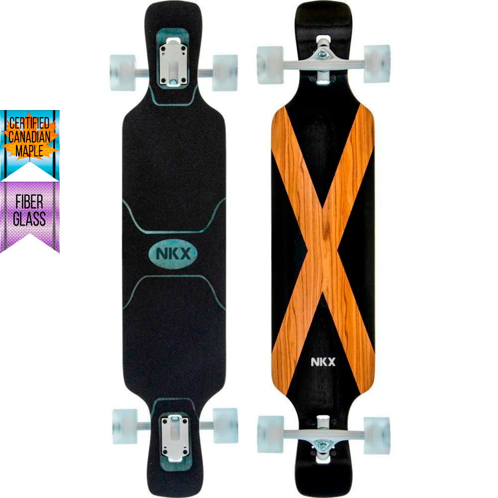 NKX Signature Pro Longboard en fibre de verre