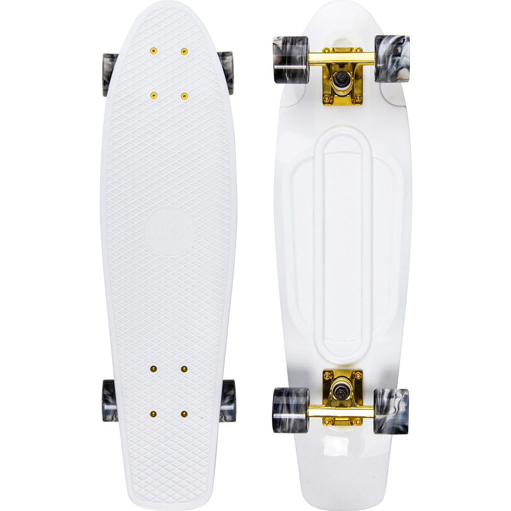 Skate Cruiser Classic Wing 29 X 7.5 Jaune - Planche Polyvalente Avec Trucks Et Roues