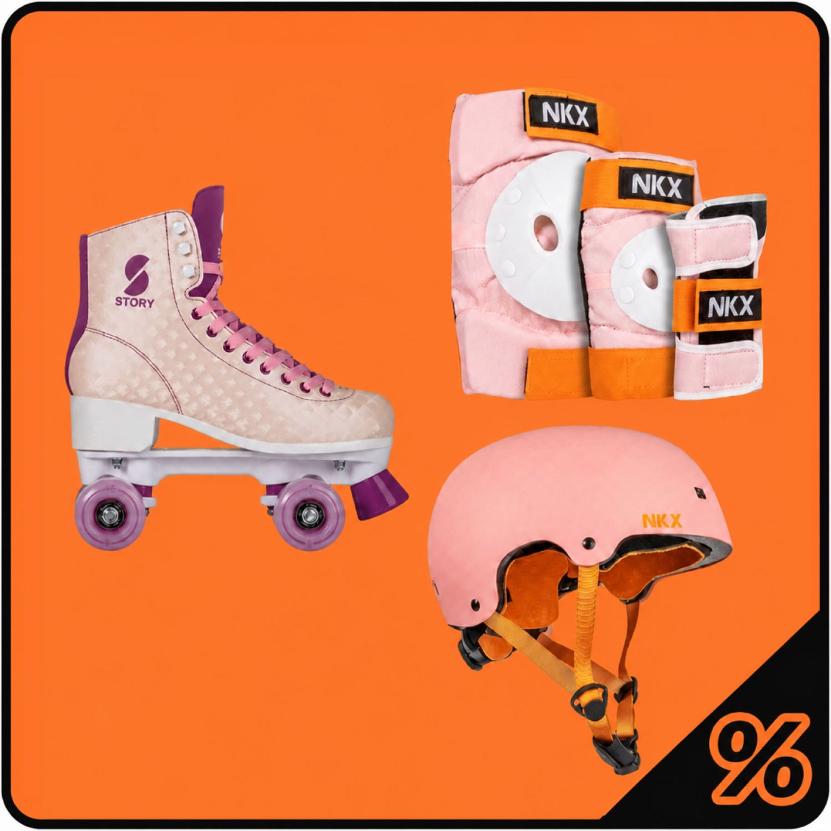 25% De Réduction Supplémentaire Pack Patins à Roulettes pour enfants