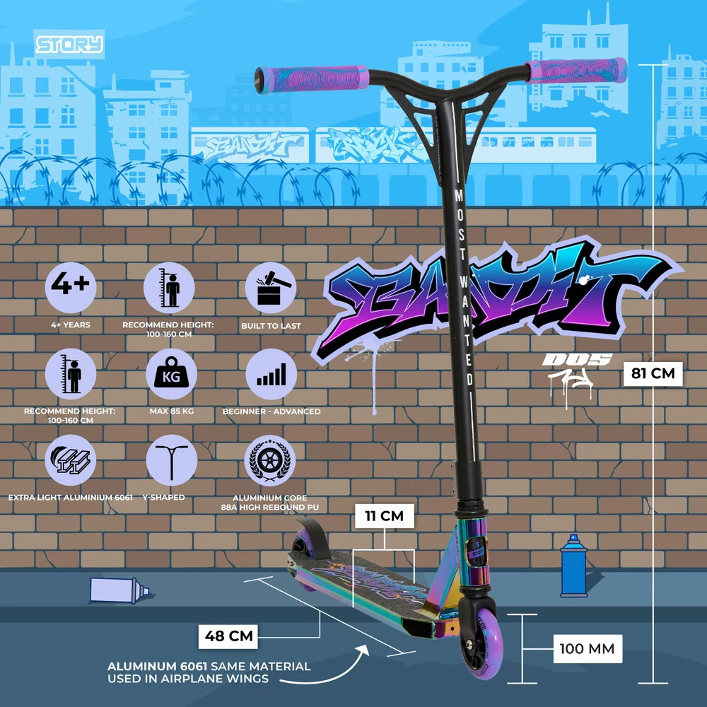 Story Bandit DOS Freestyle Trottinette
